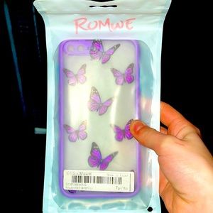 iPhone 7+ or iPhone 8+ light purple phone-case brand new and unopened!